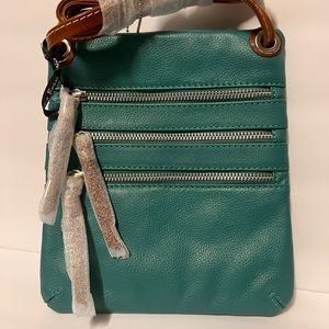 NEW Turquoise Nino Bossi Mini Me Crossbody